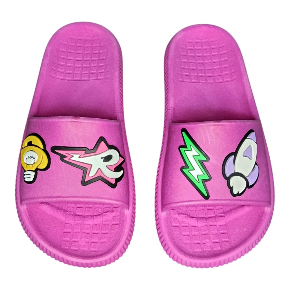 Slide Pink Estrelas & Raio