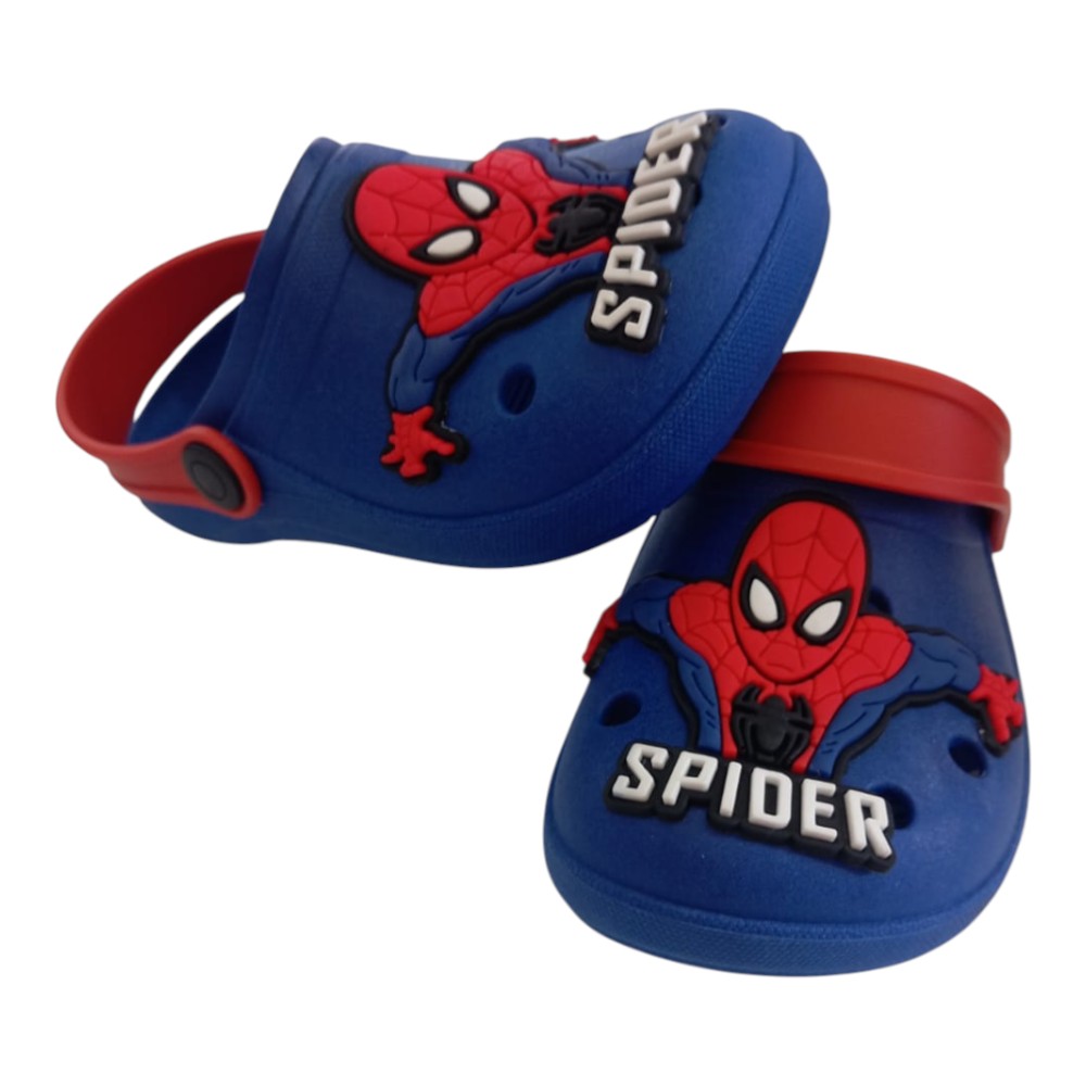 Crocs Homem-Aranha Azul