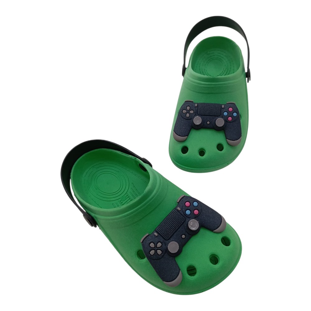Crocs Gamer Controle Verde