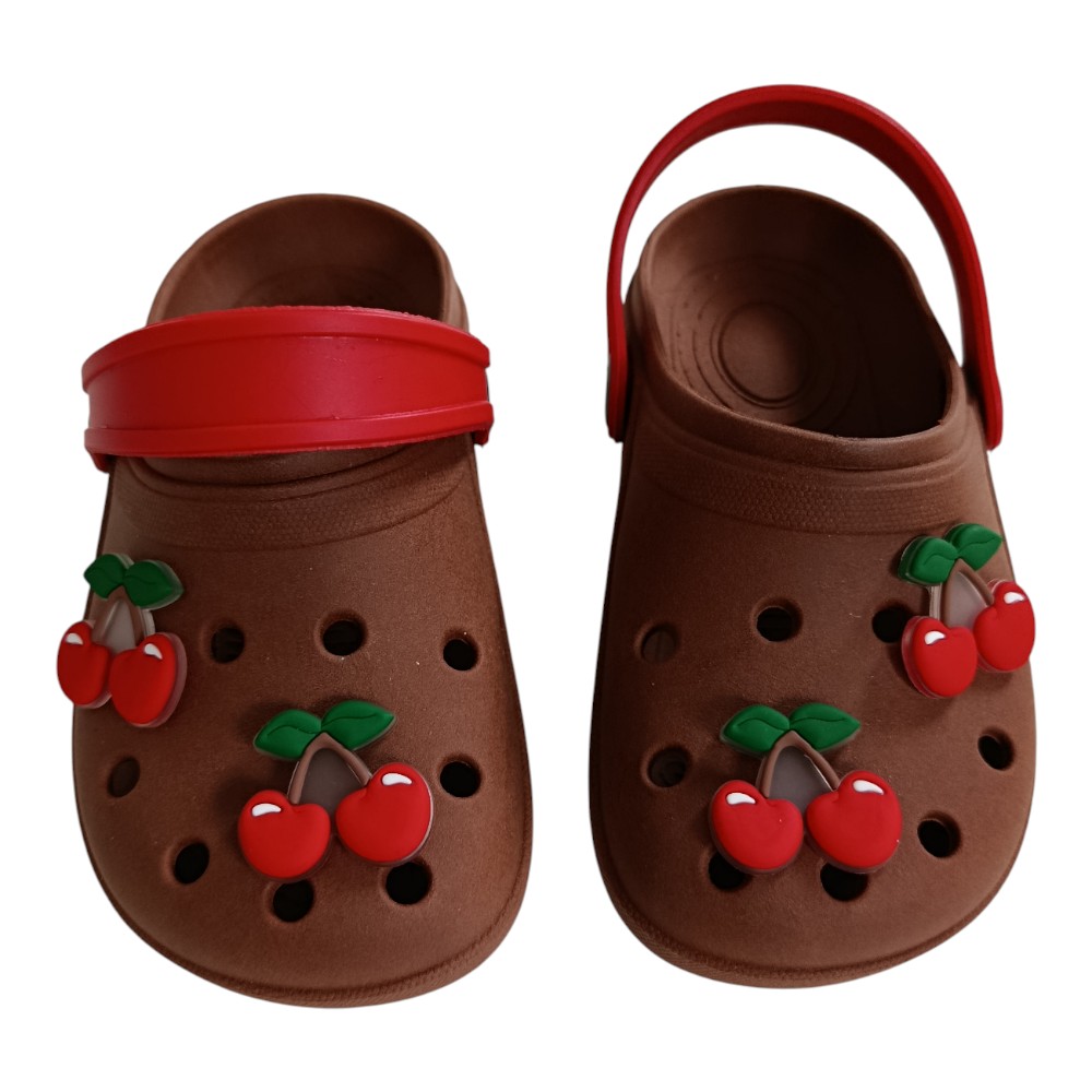 Crocs Cereja Marrom